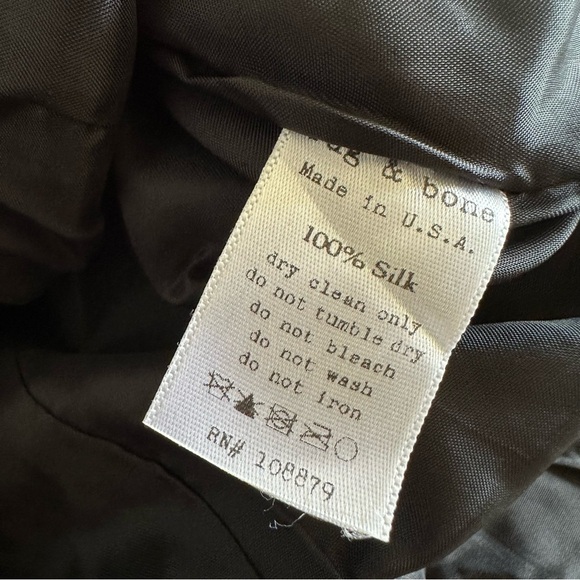 Rag & Bone 100% Silk Sleeveless Dress Floral Print Sz 6 - Picture 7 of 8